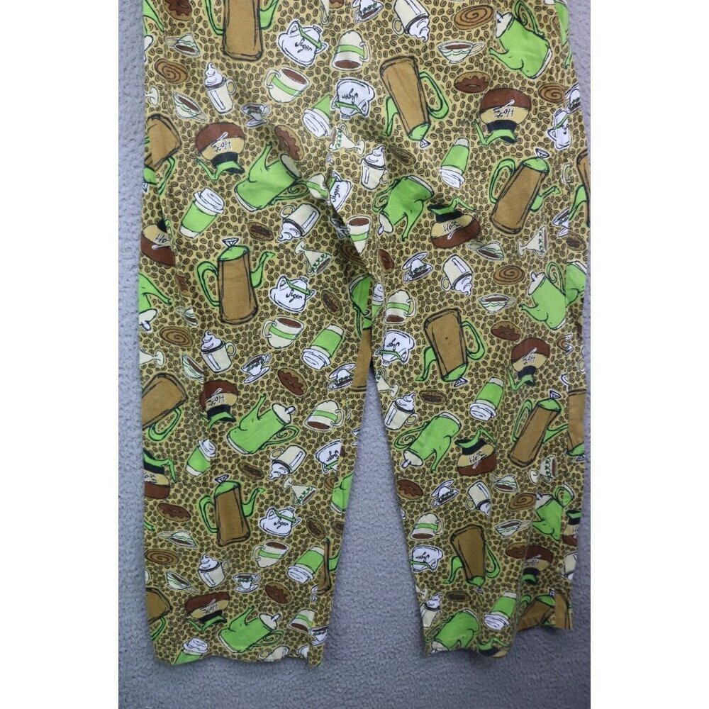 Needy Me Pajama Set-"I Need Caffeine"-Size Large-Drawstring - Picture 7 of 16